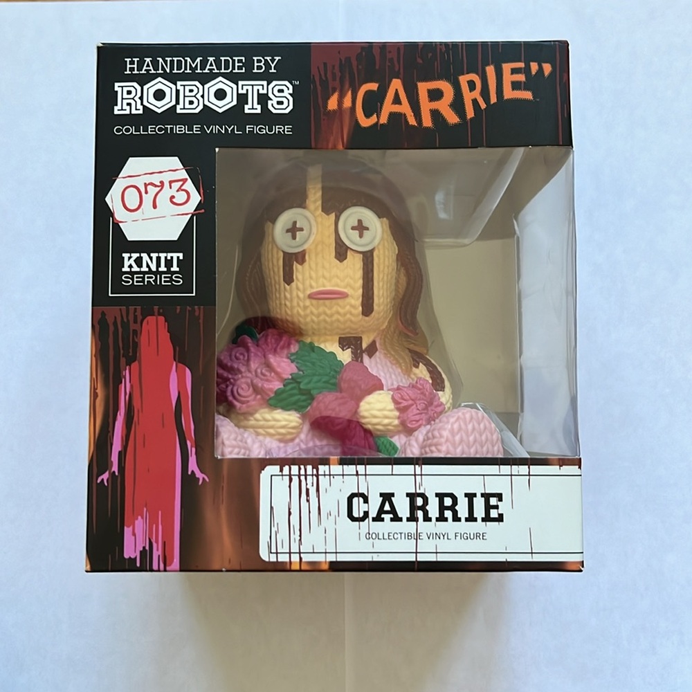 Handmade By Robots Collectable Vinyl Figure / Carrie Knit Series / 073 / New